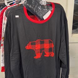 Lounge Shirt With Fleece Socks - Size XXL