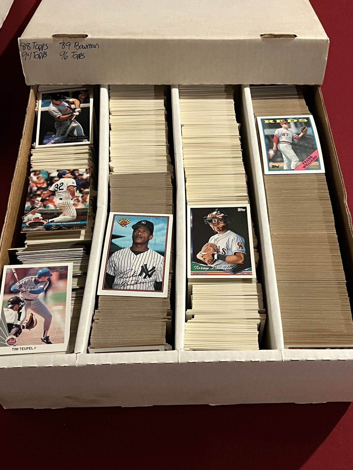 Baseball Card Lot 12000 Cards