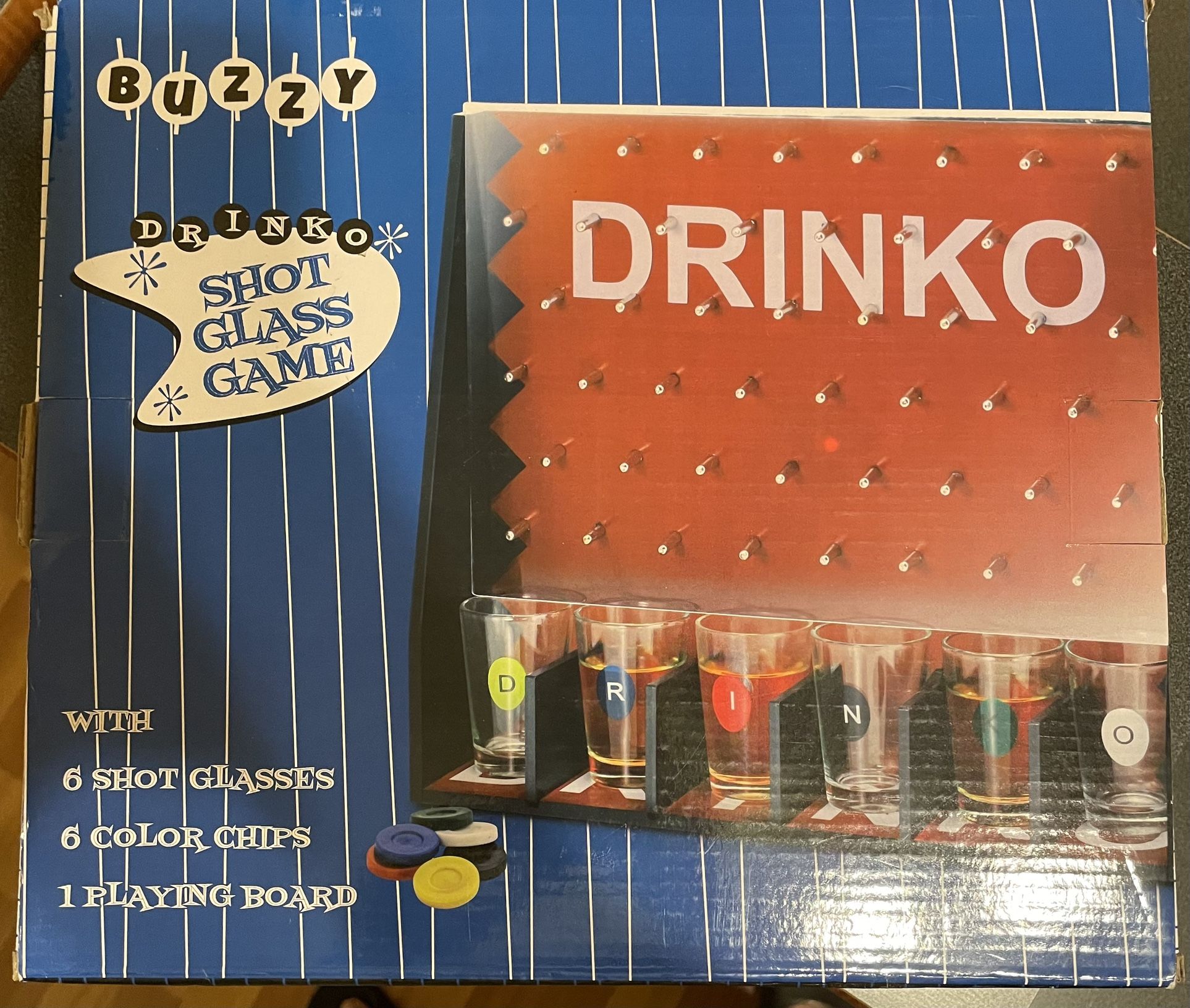 Drinko Plinko Shot Glass Game