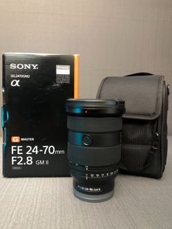 Sony FE 24-70mm f/2.8 GM II Lens (Sony E)