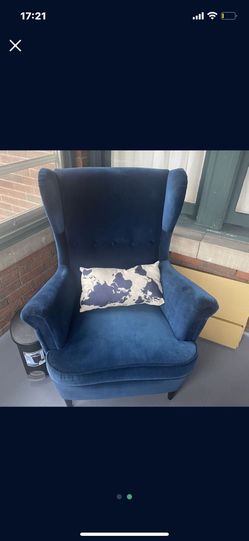 Ikea Blue Accent ArmChair 