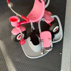Pink Radio Flyer Tricycle Bicycle
