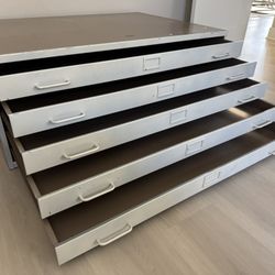 Flat File For Architectural Drawings or Art