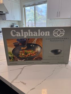 New! Calphalon Nonstick Wok