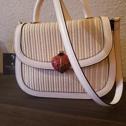 Puffy Dottie Ladybug Lock Top Purse