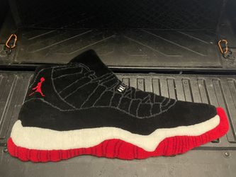 Jordan 11 Bred Custom Rug  Sale !!!! 