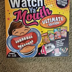 Watch Ya Mouth Board Game 