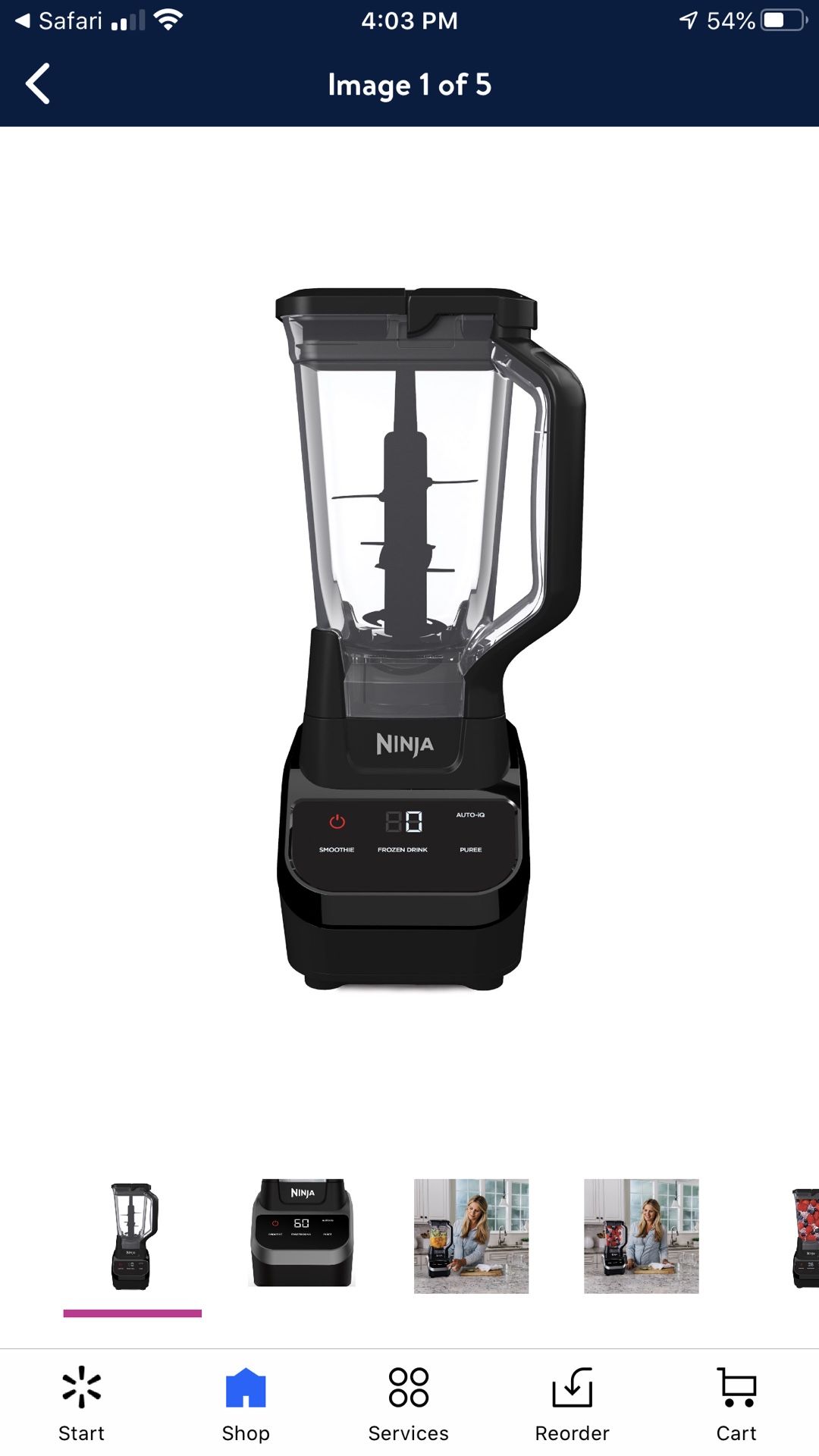 Ninja base only blender.