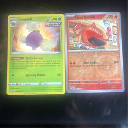 Jumpluff And Heat Rotom Both Hp 90