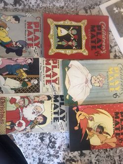 *Vintage Childrens Play Mate Books*