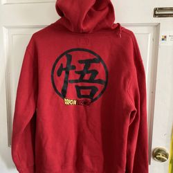 Dragón Ball Hoodie Size M Adulto 