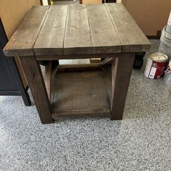 Antique Rustic Farm Style Table 