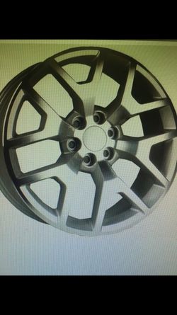 Chevrolet GMC replica wheels 22"