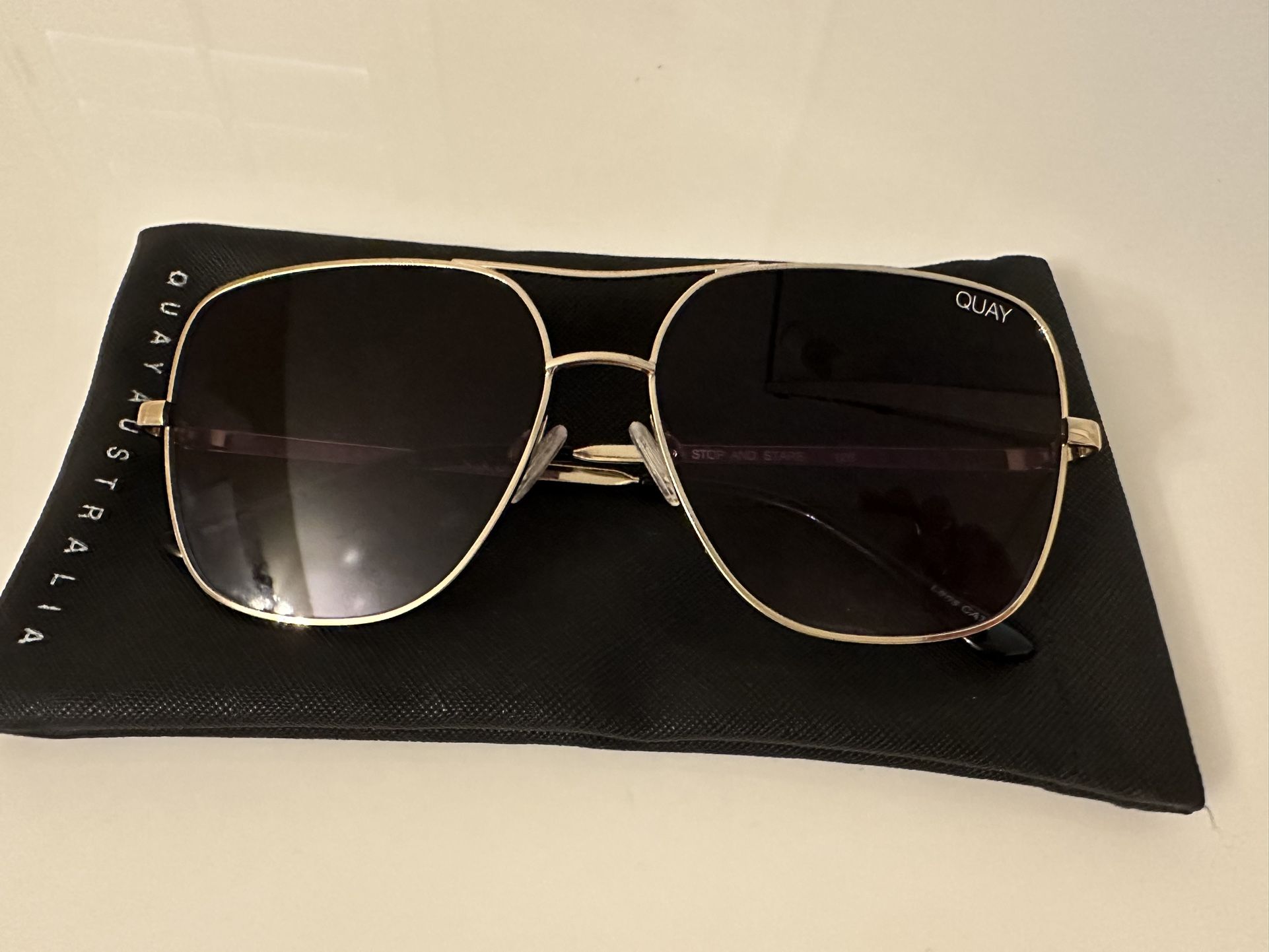 Quay Stop And Stare Sunglasses New in case these are the quay stop and stare, super... | Depop main image 3