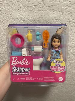 Barbie Skipper Toilet Set 