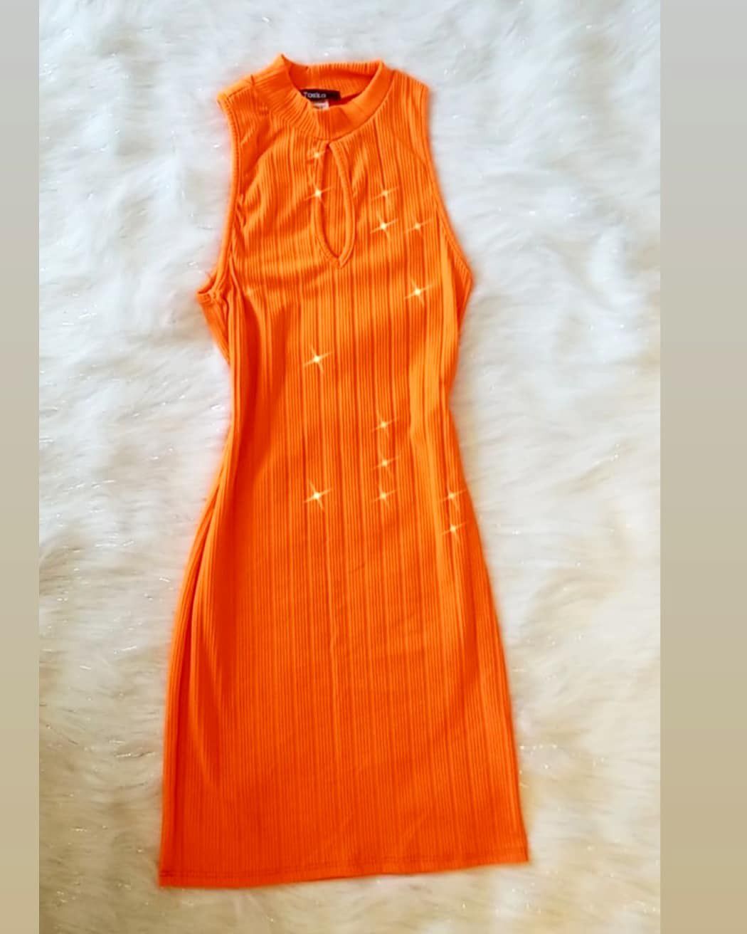 Orange Tang Dress
