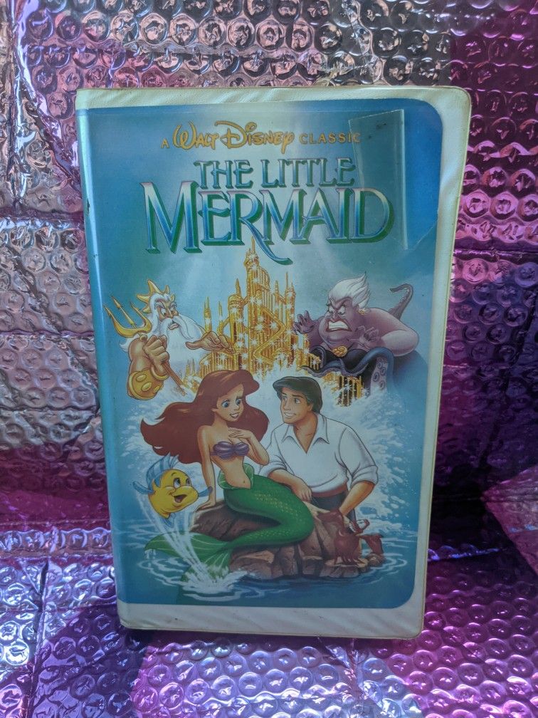 Black Diamond Little Mermaid VHS With Banned Cover