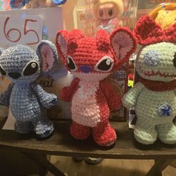 Crochet Stitch Plushies 40 Each