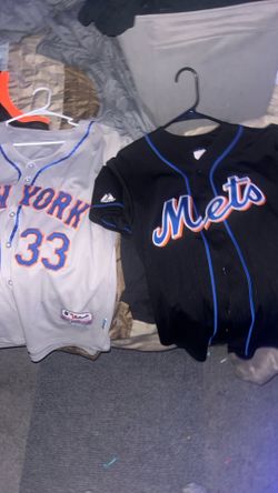 TWO * New York Mets Baseball Jerseys Worn 1-2 Times Only And Are In Great Condition