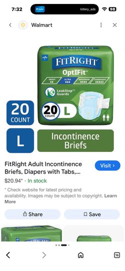 Adult diapers