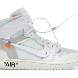 Jordan 1 Retro High Virgil Abloh Archive Alaska Size 11.5 New