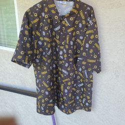 San Diego Padres Button Down Shirt