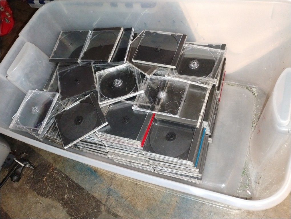 200+ Empty CD Cases 
