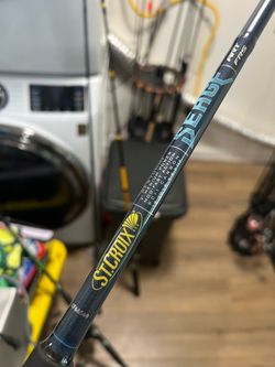 New with tags St Croix Seage 7 ft medium mod fast 1 piece surf spinning rod