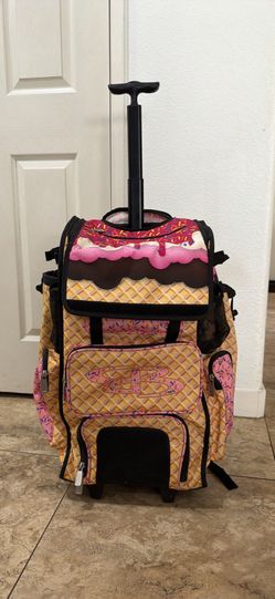Strawberry ice cream Bombah Baseball Hybrid Backpack/Rolling