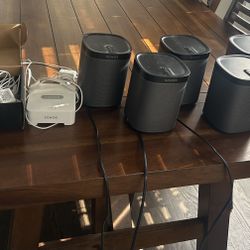 Sonos Play 1 Speakers & Bridge