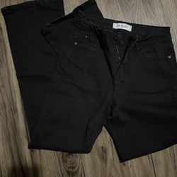 Black Bootcut Jeans size 7/28