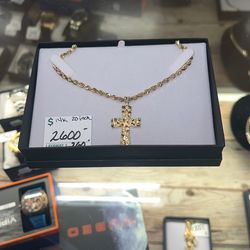 14k YG Chain