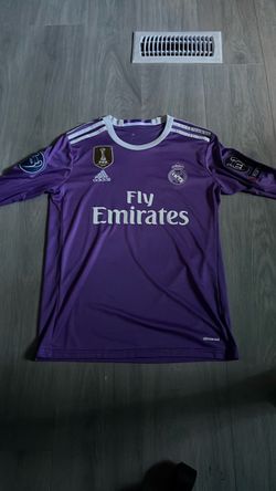 Madrid jersey with patches, used 2 times