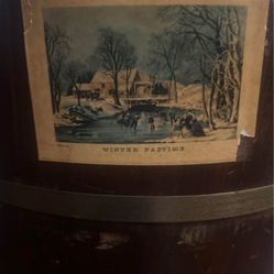 Large Antique Feeling Basket