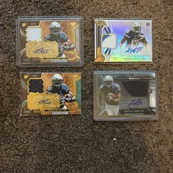 Keenan Allen RPA’s - Numbered, On Card Autos