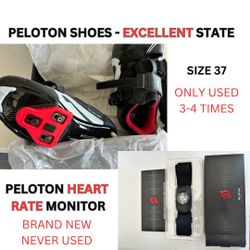 Peloton Shoes & Heart Rate Monitor 