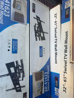 New Full swivel tv wall mount $25
