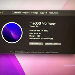 iMac 2021 RED 