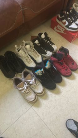 Jordan Shoes 6 Pairs