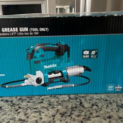 Makita 18v Grease Gun Fast Charger And 4.0 Battery
