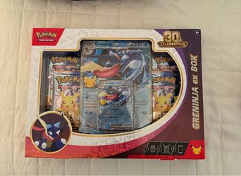 Pokemon 30th Celebration Greninja ex Box