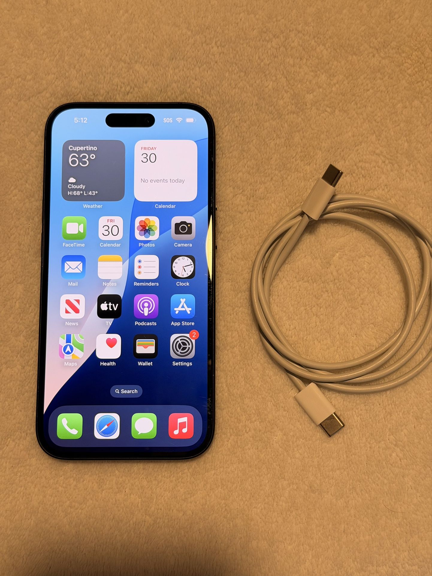 Apple iPhone 15 128gb A2846 Unlocked