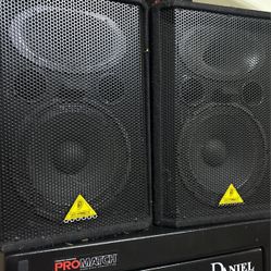 Behringer Eurolive VP Speakers 
