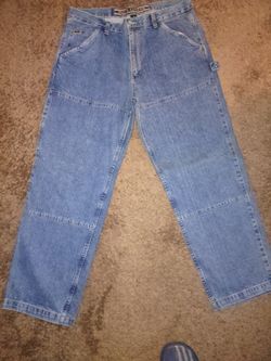 Enyce Clothing Co. Mens Baggy Jeans Size 38 Blue Denim Wide Straight Y2K