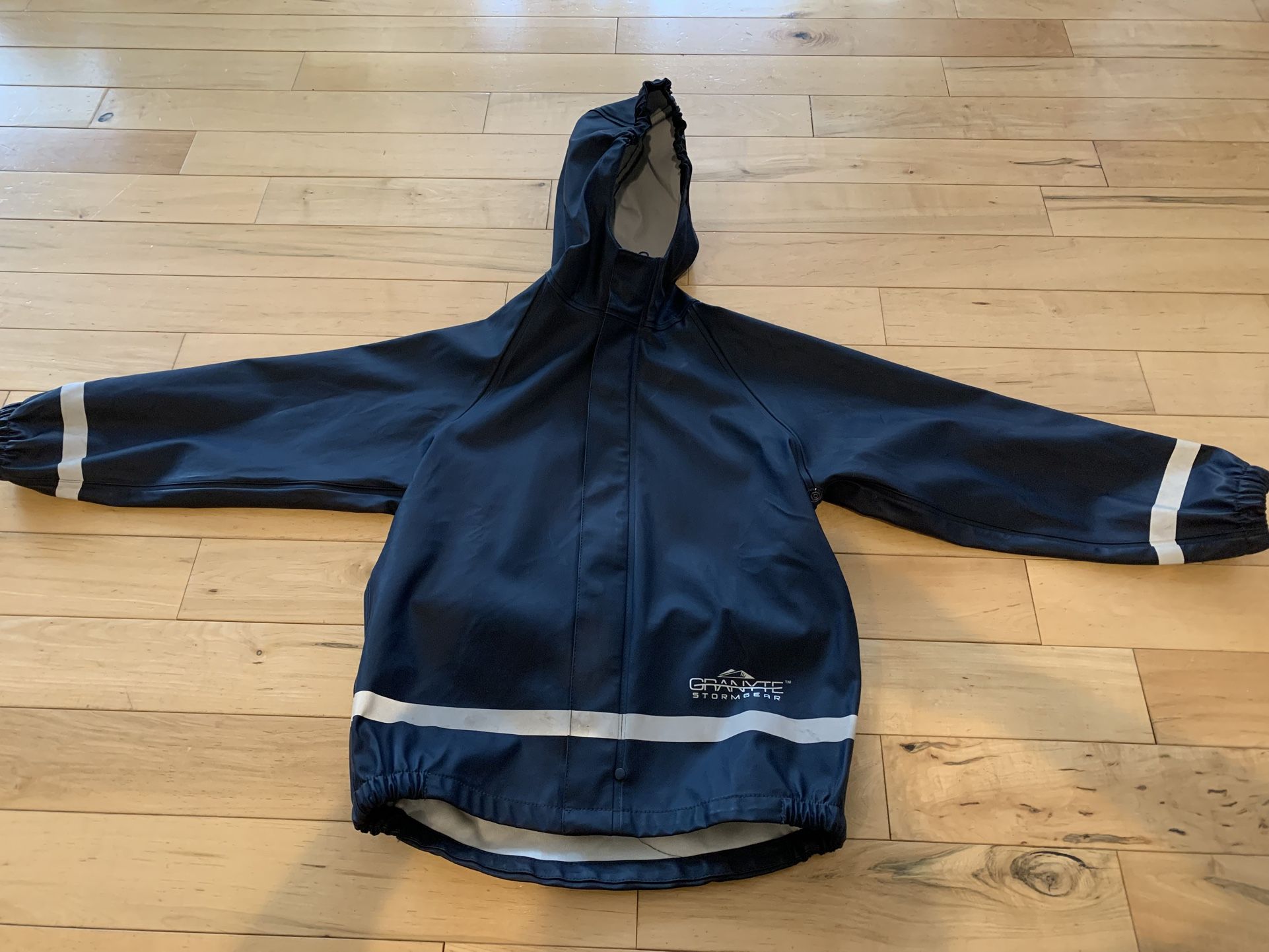 Fully Waterproof Rubber Raincoat For Youth