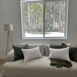 Set Of Two Modern Floor Lamps 