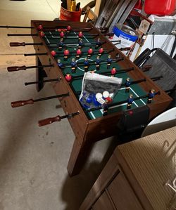 2 in-1 Combination Game Table, with Soccer and billiards