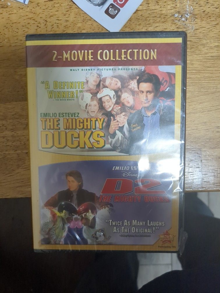 2 Movie Collection the Mighty Ducks And D2 Brand New Dvd