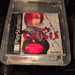 Dino Crisis PS1 W Re3 Demo 