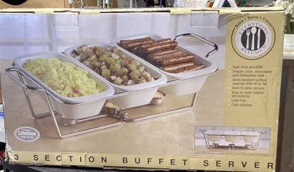 Every Scene Kitchens 3- Section Buffet Server